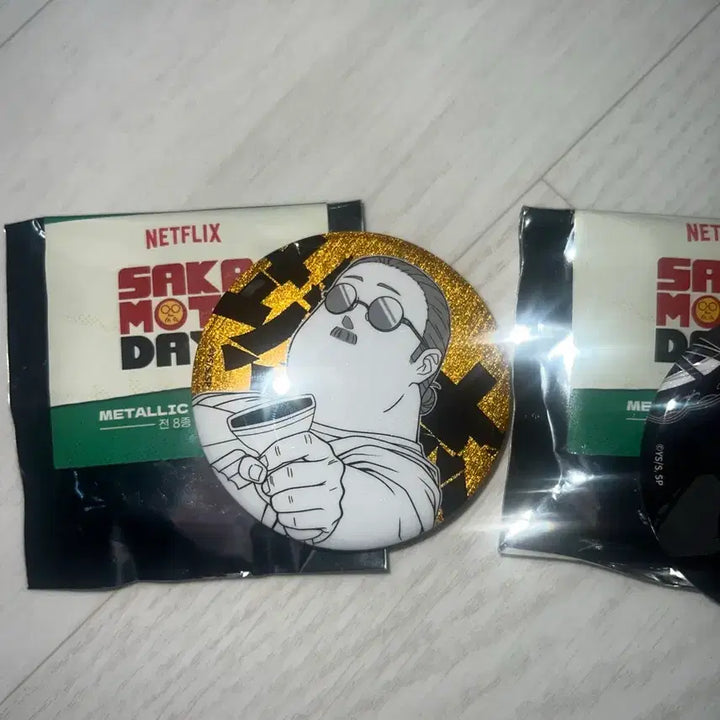 [BUNJANG] Sakamoto Days Can Badge Set / 반택포 일괄 사카모토 오사라기 캔배지 사카모토데이즈 캔뱃지