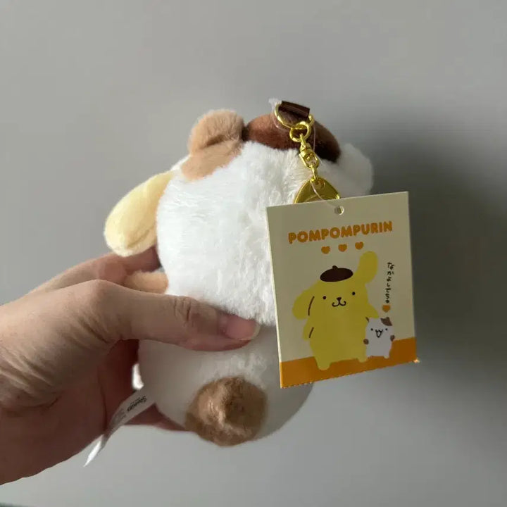 [BUNJANG] Sanrio Pompompurin Birthday Muffin Plush Charm / (구입가 30% 라스트)  폼폼푸린 생일 머핀 친구와 함께 가요