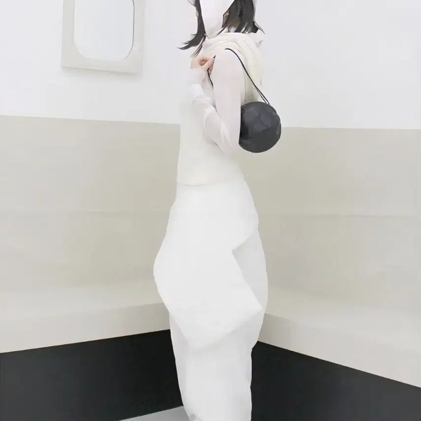 [BUNJANG] Nosmit Rounded Ball Bag Patch Black / 노스밋 볼백 nosmit rounded ballbag 가방