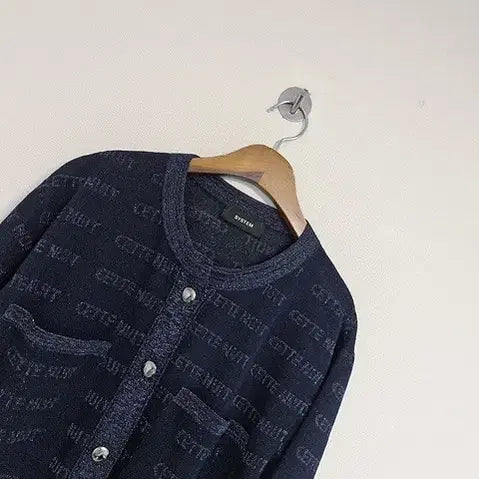[BUNJANG] SYSTEM 2022 Cotton Nylon Blend Cardigan / 22년 시스템 가디건