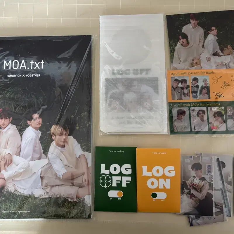 [SOLD OUT] [BUNJANG] TXT MOA Membership Kit Season 3 Full Set / Txt 모아 멤버십 키트 3기