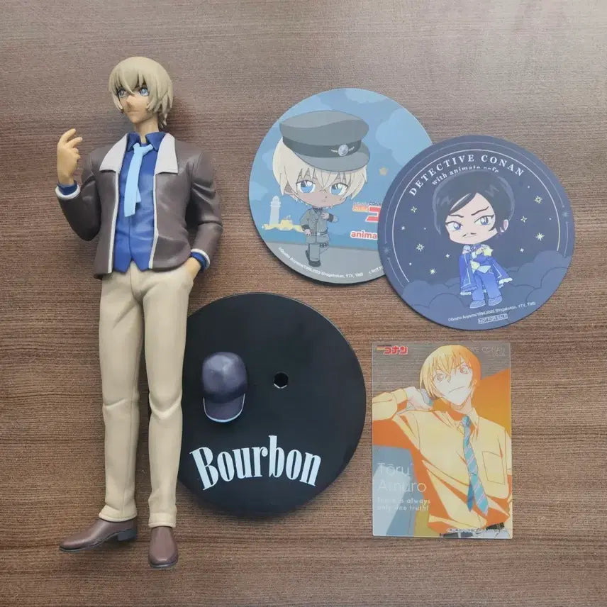 [BUNJANG] Super Premium SPM Detective Conan Toru Amuro Furuya Rei Bourbon Figure Unsealed / 슈퍼프리미엄spm 명탐정코난 아무로 토오루 후루야 레이 버본 피규어 개봉