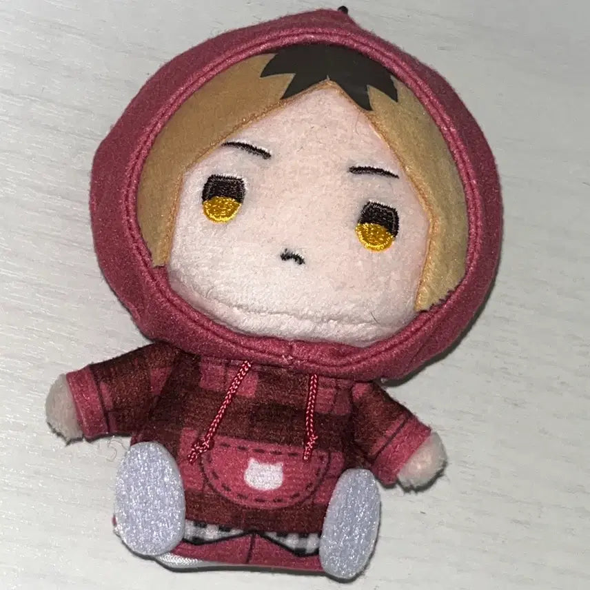 [BUNJANG] Haikyuu!! Nekoma Kozume Kenma Raincoat Plush Doll / 하이큐 네코마 코즈메 켄마 우비 누이 인형
