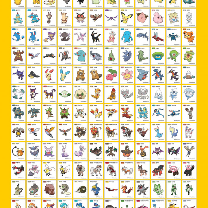 [BUNJANG] 2024 Season 3 Pokémon Stickers Bundle Set / 2024 NEW 시즌3 포켓몬 띠부씰 팝니다.