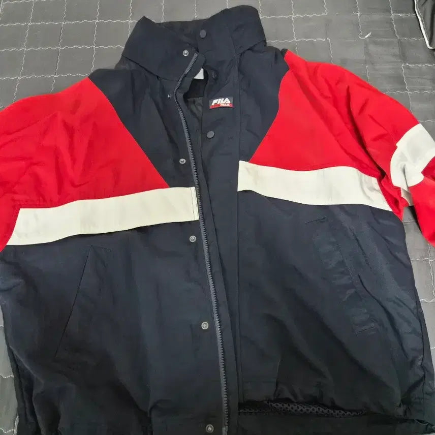 [BUNJANG] Fila Heritage Blocking Jacket / 휠라 헤리티지 블로킹 자켓