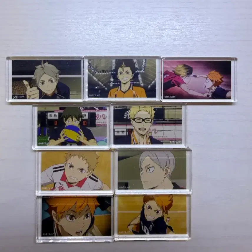 [BUNJANG] Daiso Haikyuu!! Acrylic Block / 다이소 하이큐 아크릴 블록