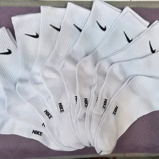 [BUNJANG] Nike Long Socks 20 Pairs / 나이키양말 장목 20켤레