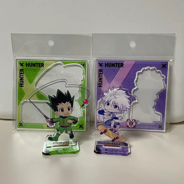 [BUNJANG] Hunter x Hunter Gon, Killua Mini Acrylic Stand Bundle Set / 헌터헌터 미니 아크릴 스탠드 곤, 키르아 일괄