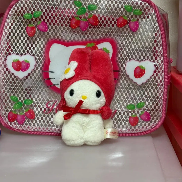 [BUNJANG] Classic My Melody Red My Melody Plush / 고전마이멜로디 마이멜로디 빨간마이멜로디