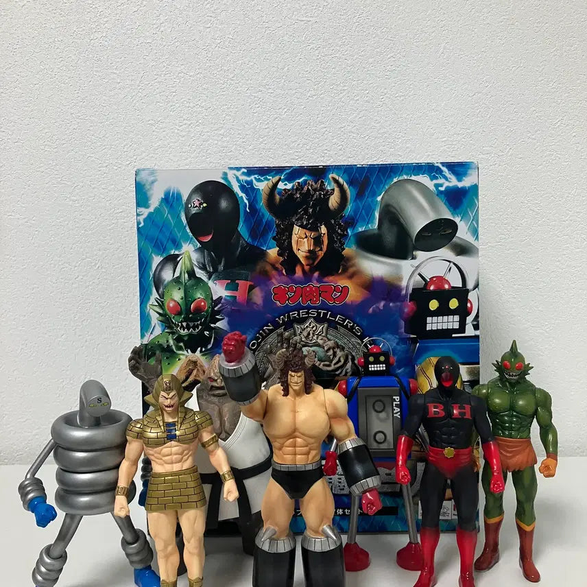 [BUNJANG] Megahouse CWF Kinnikuman Seven Devil Choujin Action Figure Set / 쾌걸근육맨 메가하우스 CWF 7인의 악마초인(택포10.5