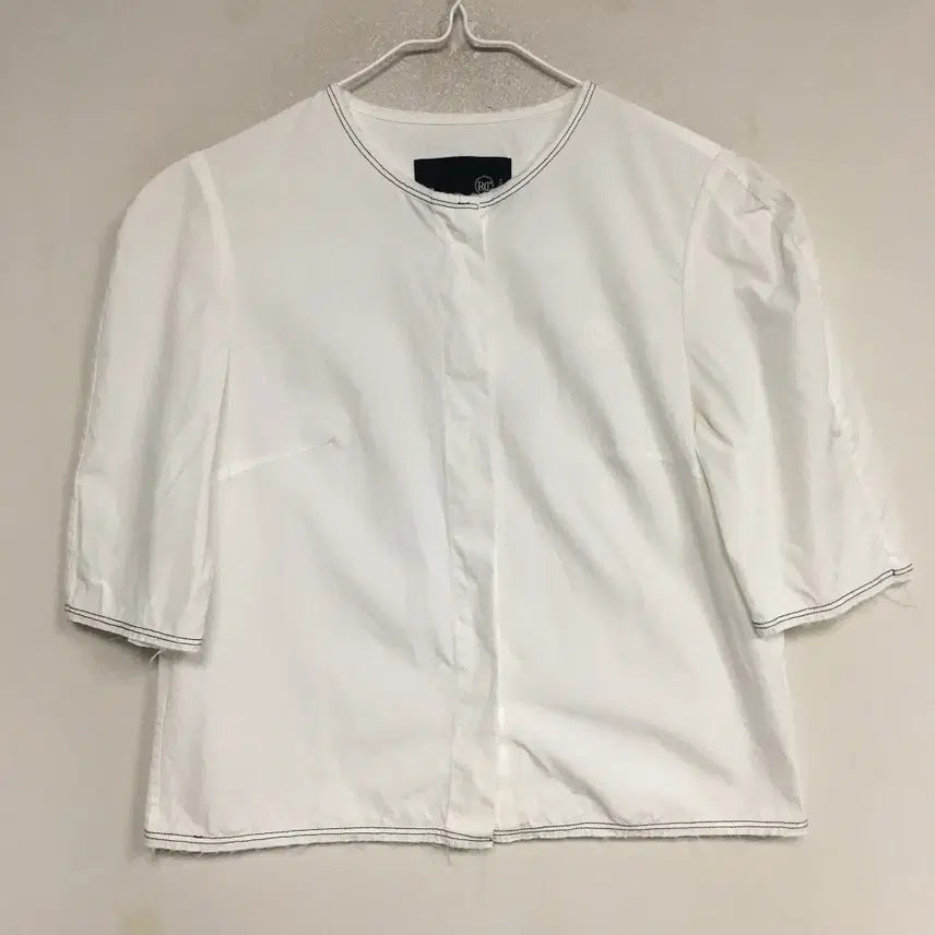 [BUNJANG] Recto Stitch Blouse F / 렉토 스티치 셔츠 블라우스 F