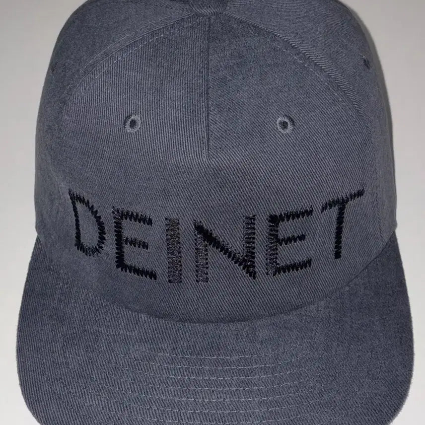 [BUNJANG] Dainnit Zigzag Logo Mini Bar Detail Cap Charcoal / 다이닛 모자 ZIGZAG LOGO MINI BAR DETAIL CAP차콜