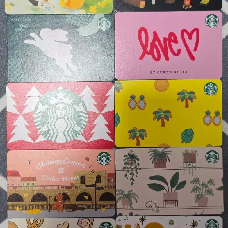[BUNJANG] Starbucks Card 49 Card Bundle Set / 스타벅스카드 49장 일괄