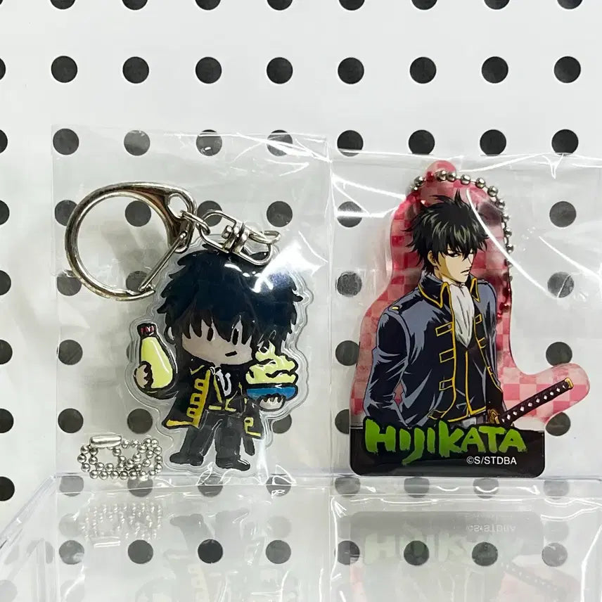 [BUNJANG] Gintama Hijikata Fukuri Keyring / 은혼월드 히지카타 풋쿠리 말랑키링 아크릴 키링 일괄