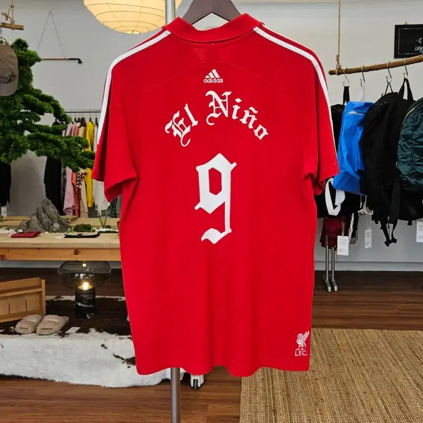 [BUNJANG] Adidas Liverpool Torres 09-10 Football Jersey / 아디다스 리버풀 09-10 토레스 카라티