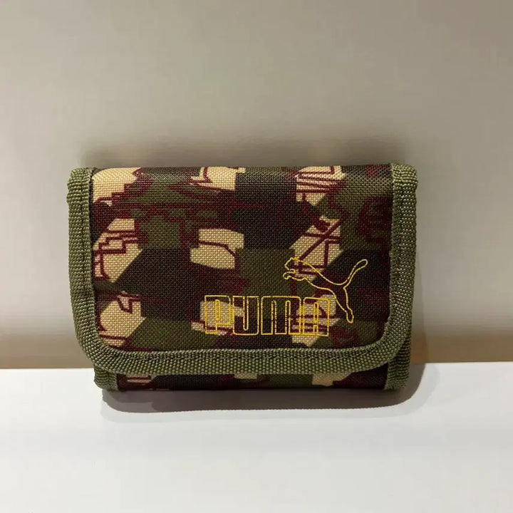 [BUNJANG] Puma Camouflage Velcro Wallet / Puma 푸마 카모플라쥬 벨크로 찍찍이 지갑