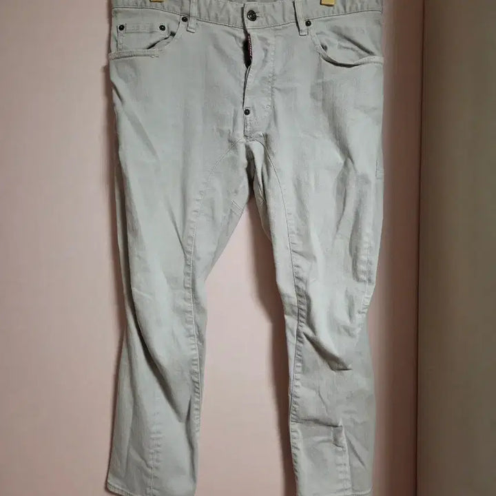 [BUNJANG] Dsquared2 Beige Denim Jeans / 디스퀘어드2 베이지 데님