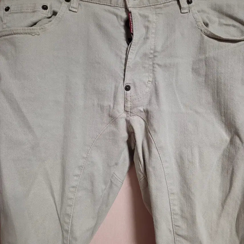 [BUNJANG] Dsquared2 Beige Denim Jeans / 디스퀘어드2 베이지 데님