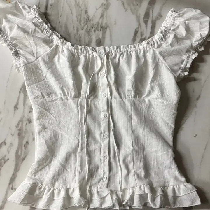 [BUNJANG] XL Short Sleeve Shirt Blouse / XL 반팔 셔츠 블라우스 판매