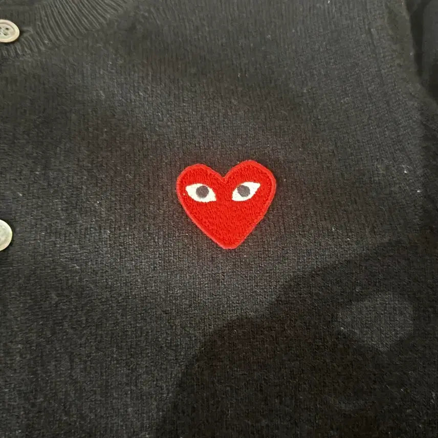 [BUNJANG] Comme des Garçons Black Cardigan Size S / 꼼데가르송 블랙 가디건 s사이즈