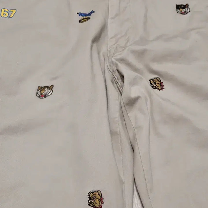 [BUNJANG] Polo Tiger Embroidery Trousers / 폴로 바지
