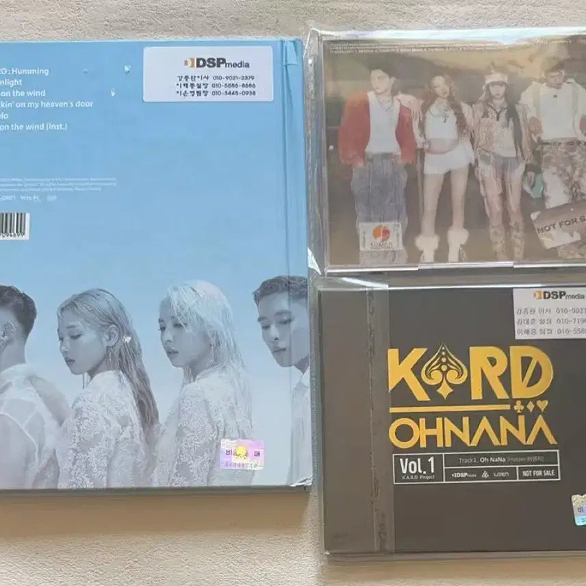 [SOLD OUT] KARD 카드 싸인 앨범 디지털싱글 비매앨범 bulk rare