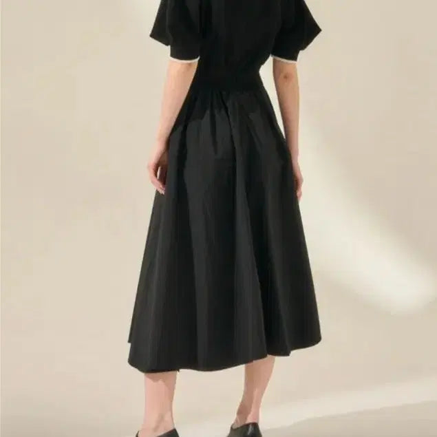 [BUNJANG] Mine Layered Dress / 23년 한섬 마인 니트 탑 레이어 드레스 - 5/17일만