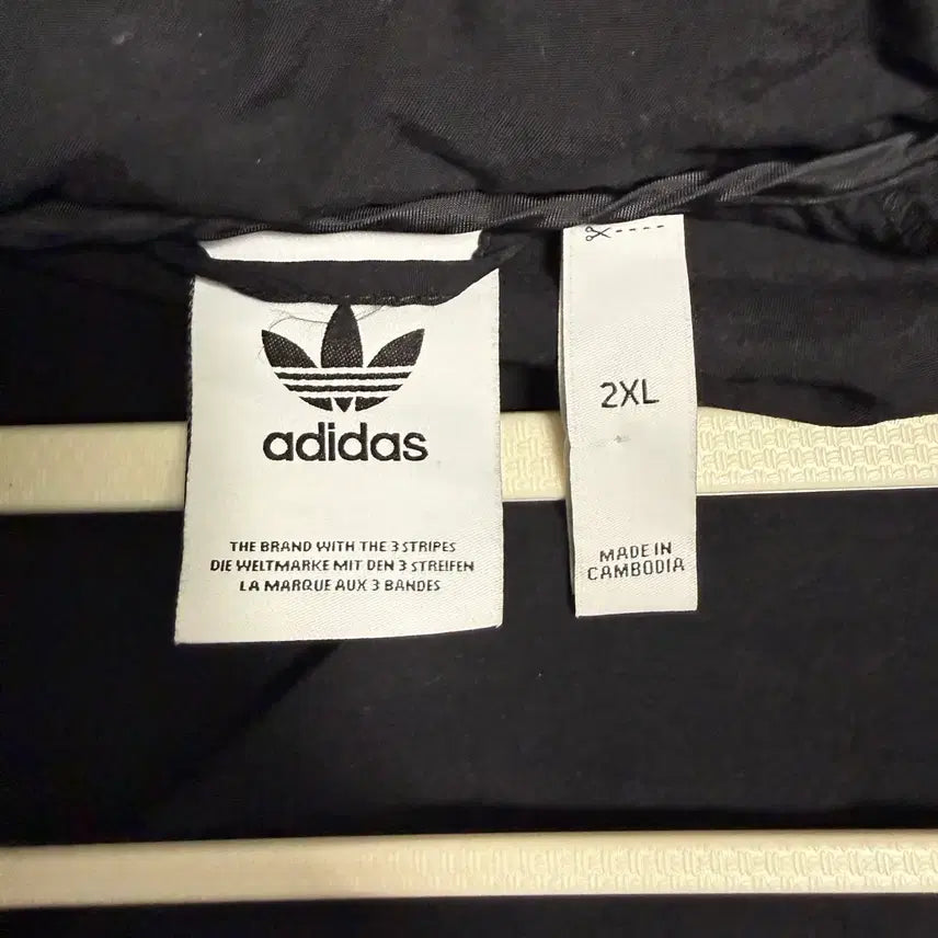 [BUNJANG] Adidas Firebird Windbreaker Jacket Black 2XL / 아디다스 파이어버드 바람막이 윈드브레이커 블랙 2XL SST