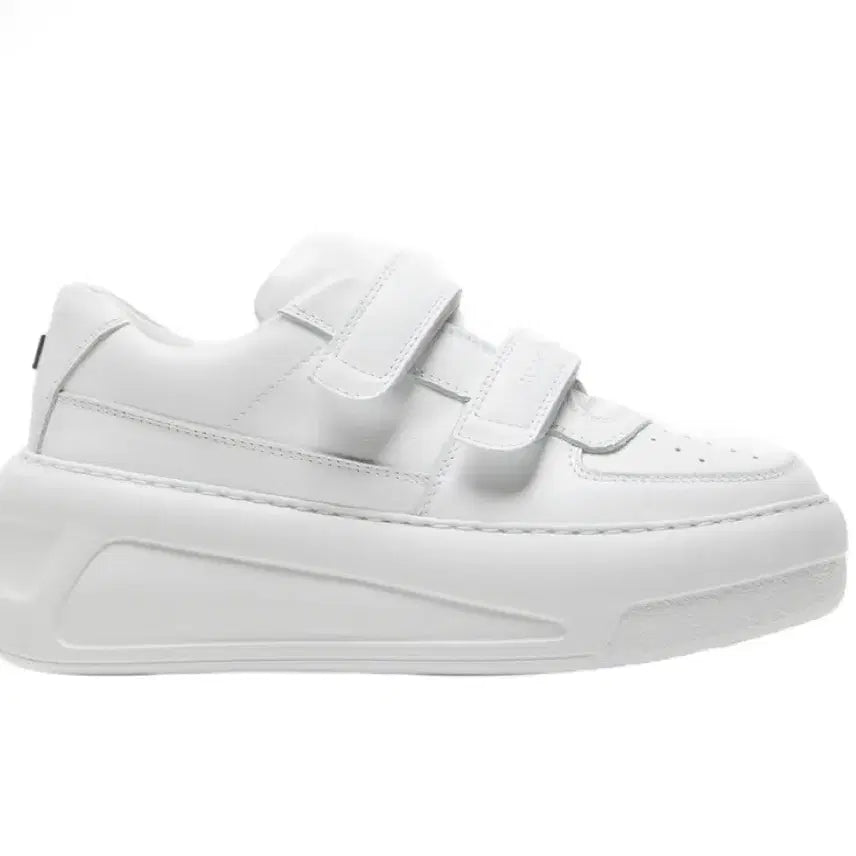 [BUNJANG] Acne Studios White Velcro Platform Sneakers / 아크네 스튜디오 화이트 벨크로 스니커즈
