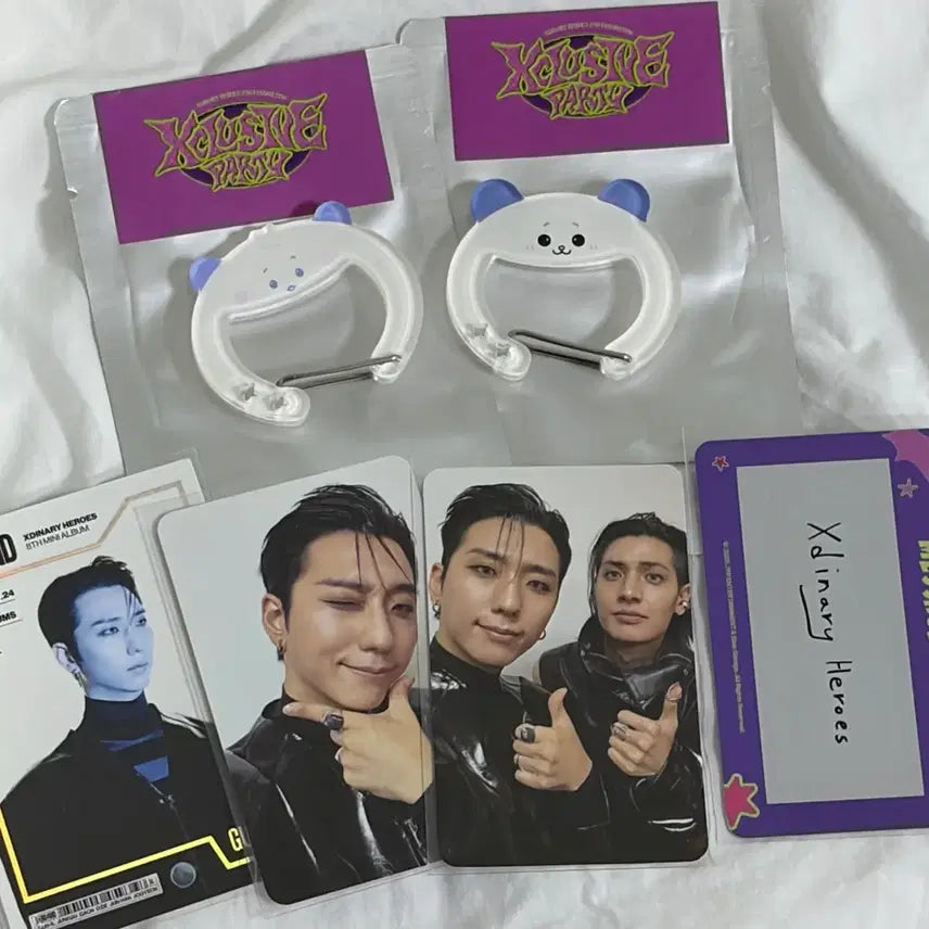 [BUNJANG] XDINARY HEROES Gunil Ham Photocard Bundle Set / 엑디즈 건일 햄일 카라비너, dead and 포카