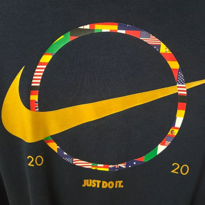 [BUNJANG] Nike Just Do It Swoosh Logo Sweatshirt L Navy / [2회실착_흡연X ] 나이키 맨투맨 네이비 저스트 두잇 스우시 로고L