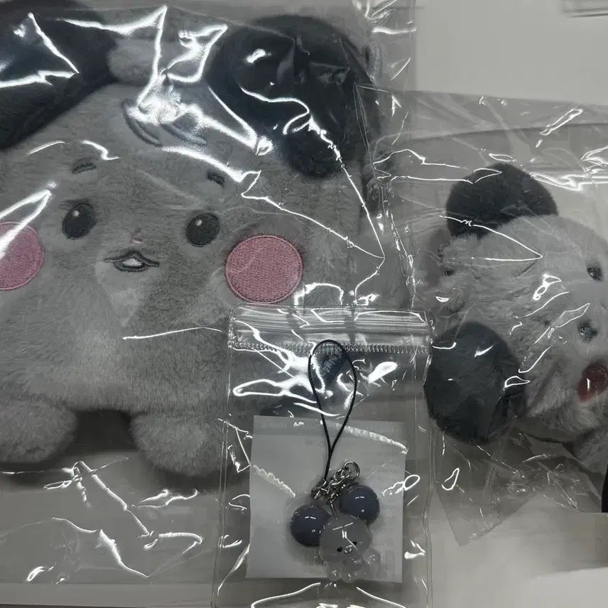 [BUNJANG] XMONDS Hamile Pouch + Mini Charm + Baby Hamile Bundle Set / 엑몬즈 햄일 파우치+미니참+베이비 햄일 일괄