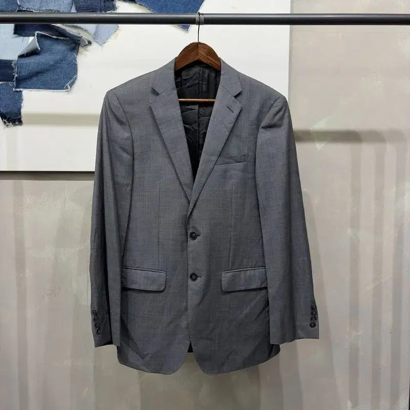 [BUNJANG] Calvin Klein Classic Wool Blazer Jacket / (100) 캘빈클라인 캐주얼 클래식 울 블레이저 자켓