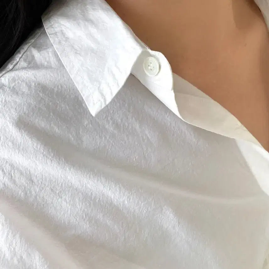 [BUNJANG] Little Black Oversized Slit Shirt / (새상품)리틀블랙 오버트임셔츠