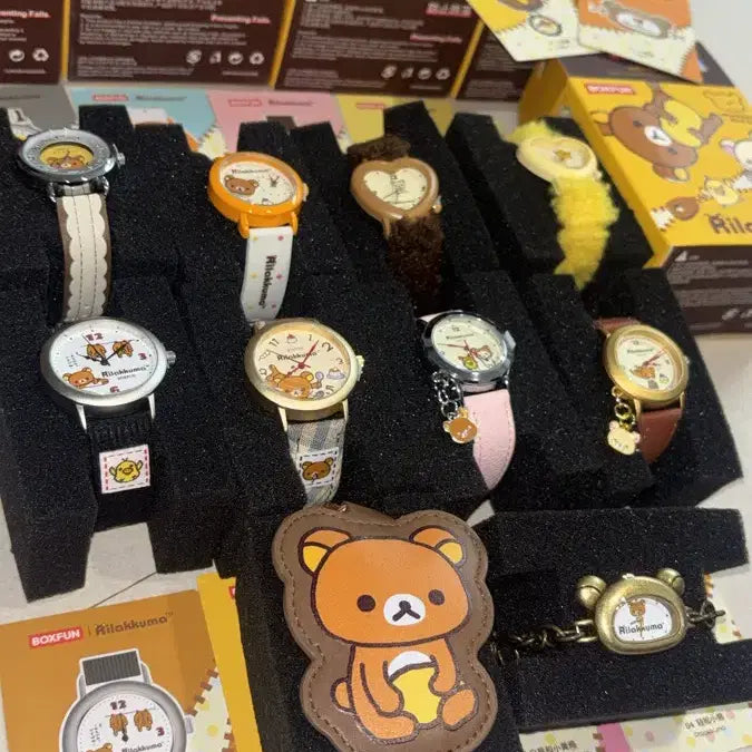 [BUNJANG] Rilakkuma Clock Gacha Blind Box Random Watch / (선택확정) 미니소 리락쿠마 시계 가챠 블라인드 박스 랜덤시계