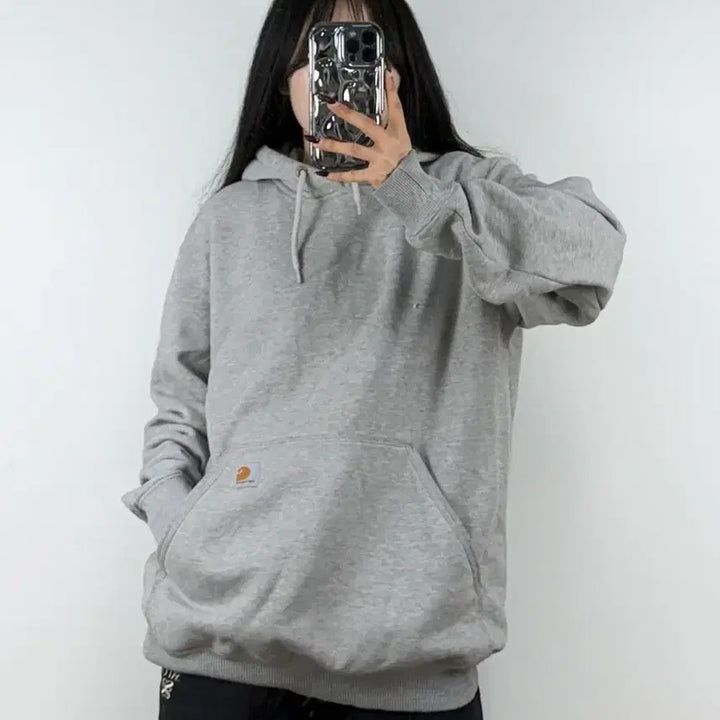 [BUNJANG] Carhartt K121 Midweight Pullover Hoodie / 칼하트 K121 미드웨이트 풀오버 후드티 E53