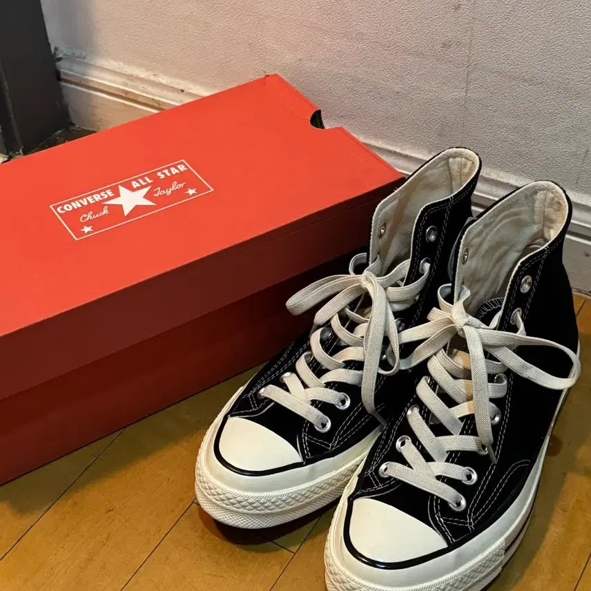 [BUNJANG] Converse Chuck Taylor All-Star High Top Black / 컨버스 척테일러 하이 블랙 250