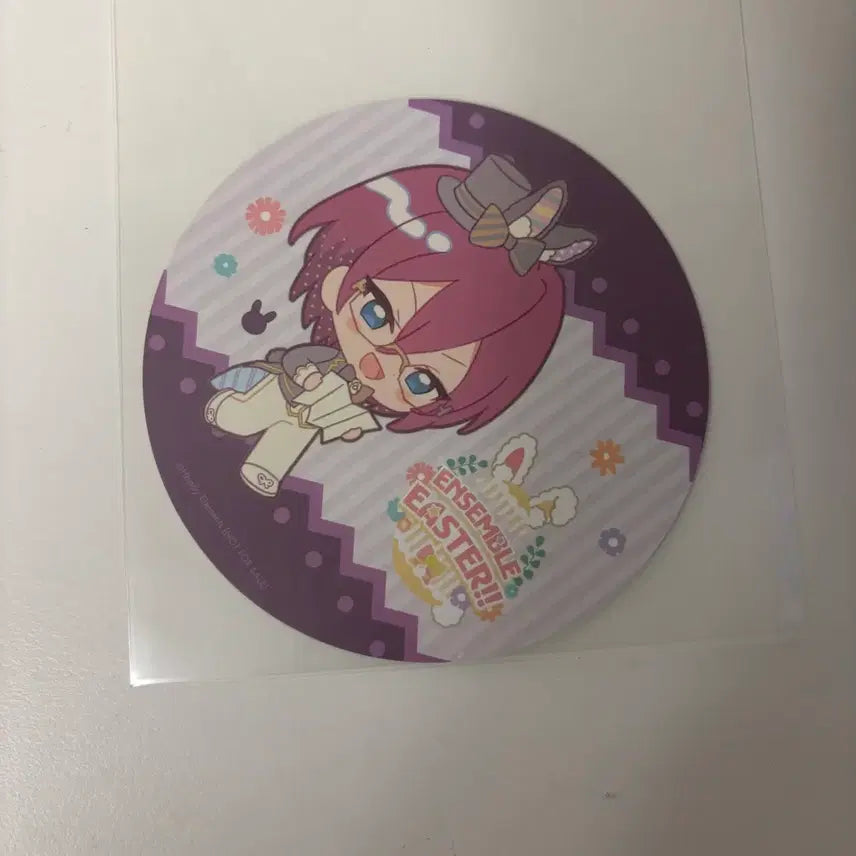 [BUNJANG] Ensemble Stars Ibara Rabbit Cafe Coaster / 앙스타 이바라 애니카페 토끼 코스터