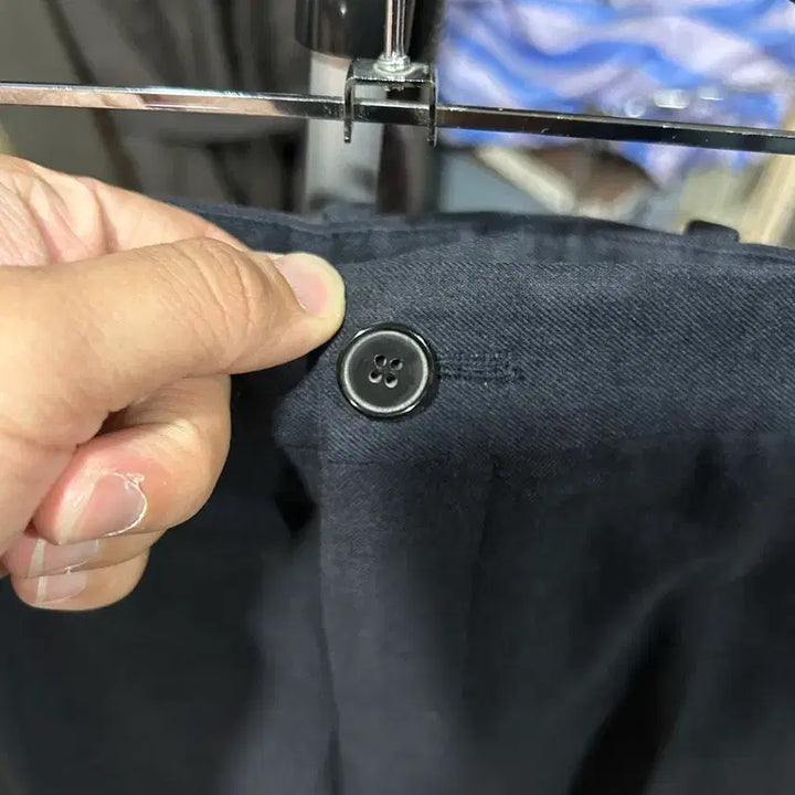 [BUNJANG] Solid Homme Cotton Poly Blend Slacks / [34]솔리드옴므 코튼 폴리 혼방 슬렉스