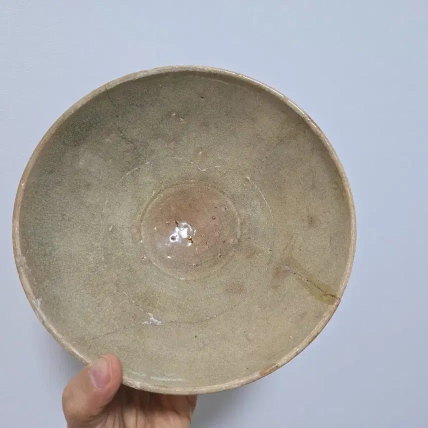 [BUNJANG] Early Joseon White Porcelain Bowl / 진품 조선초기 백자 발 골동품