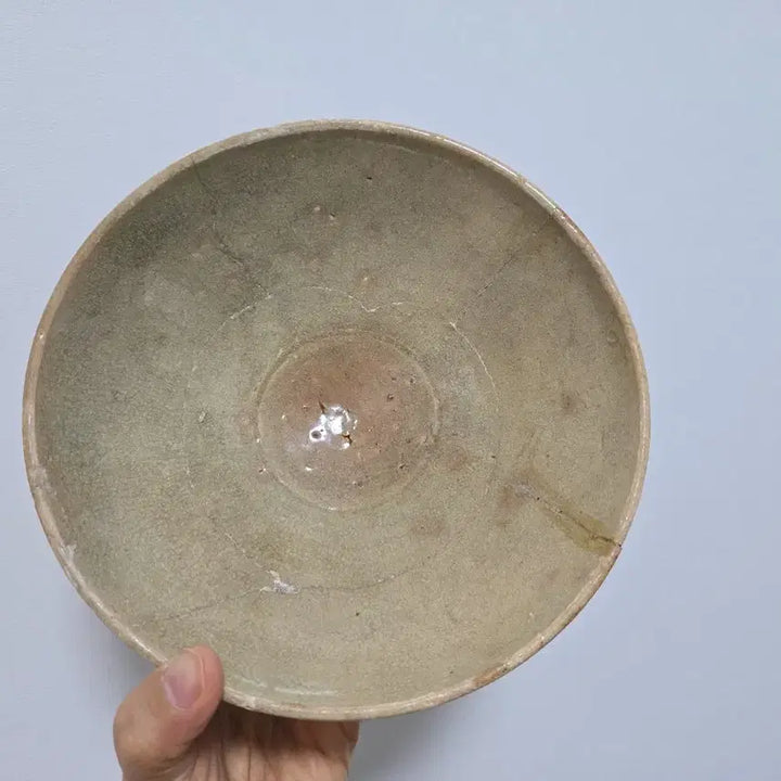 [BUNJANG] Early Joseon White Porcelain Bowl / 진품 조선초기 백자 발 골동품