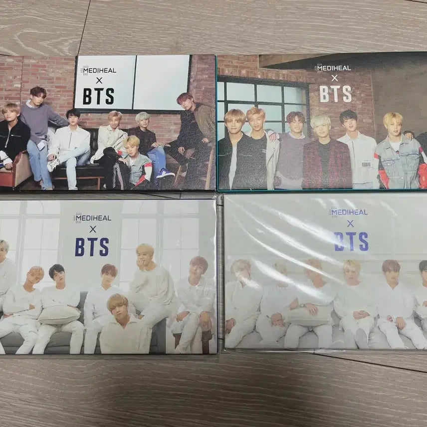 [BUNJANG] BTS Mediheal Postcard Set (4 Types) / 방탄 메디힐 4종 엽서 세트
