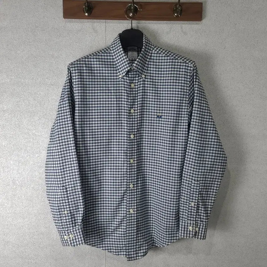 [BUNJANG] Brooks Brothers Supima Cotton Check Shirt M / 브룩스브라더스 수피마코튼 체크셔츠 M