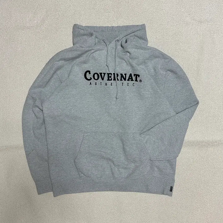 [BUNJANG] Covernat Authentic Logo Oversized Hoodie / 커버낫 어센틱 로고 오버핏 후드티