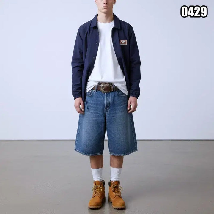 [BUNJANG] Vans XL Waist Drawstring Work Jacket / XL 반스 허리조절끈 워크 자켓