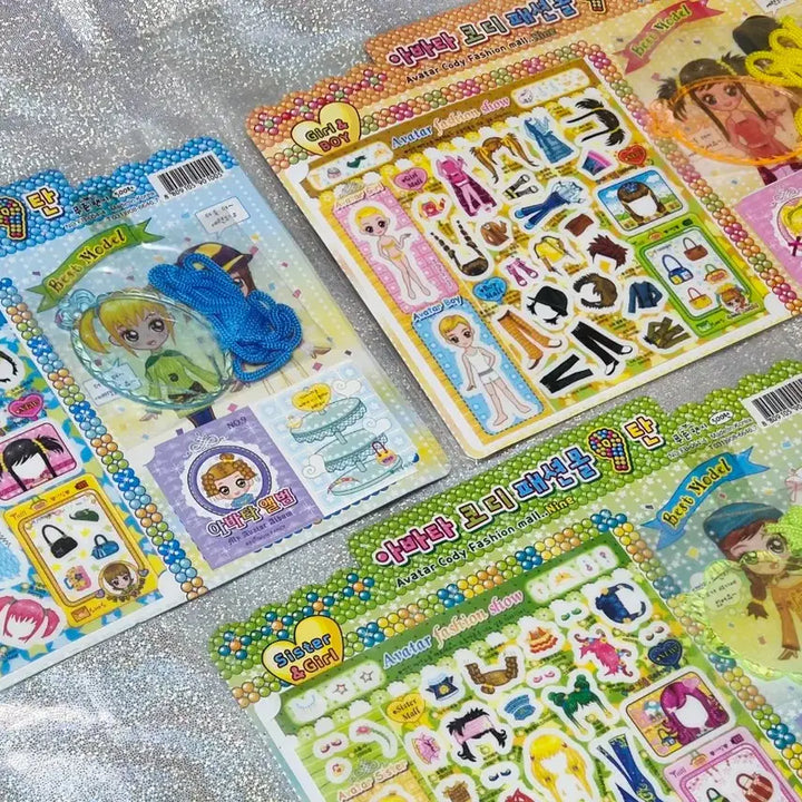 [BUNJANG] Avatar Codi Fashion Mall Codi Sticker (Series 9) - Classic Edition / 아바타 코디패션몰 코디스티커(9탄)-고전