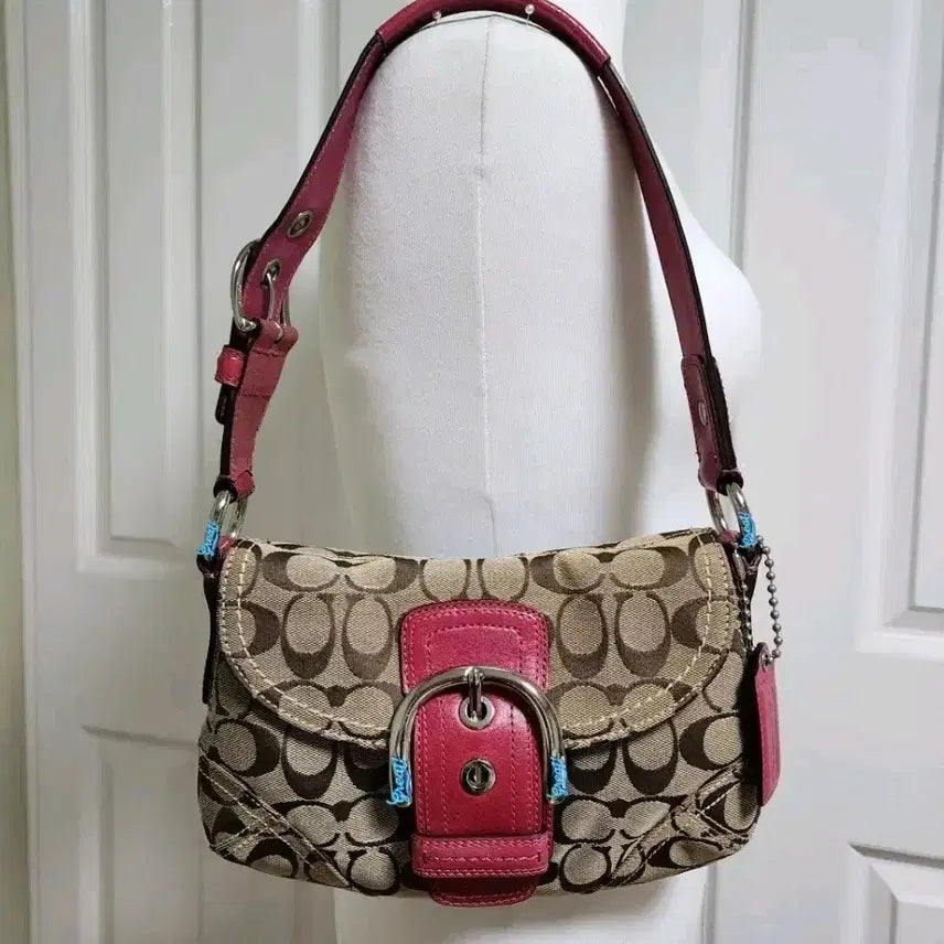 [BUNJANG] Coach Soho Buckle Shoulder Bag / 상태굿) 코치 소호 버클 숄더백