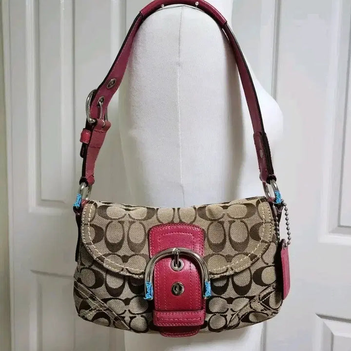 [BUNJANG] Coach Soho Buckle Shoulder Bag / 상태굿) 코치 소호 버클 숄더백