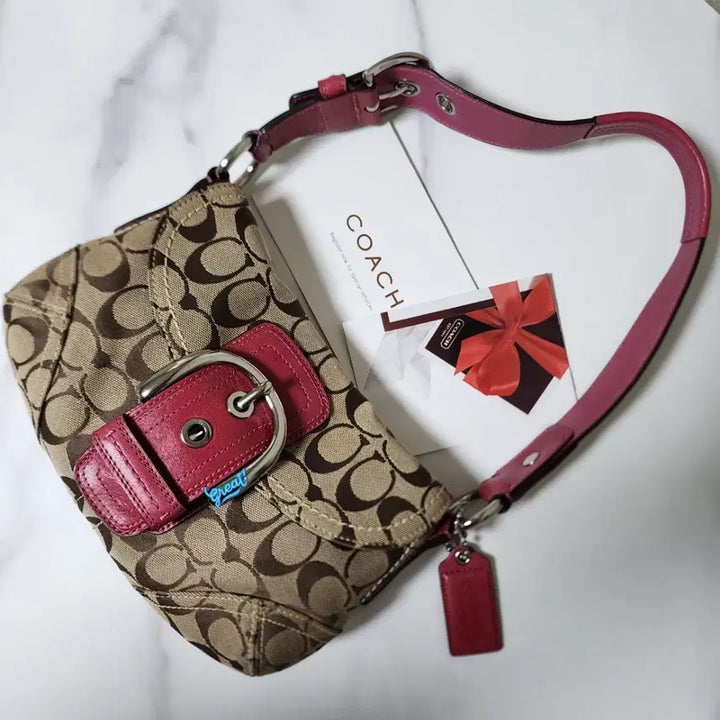 [BUNJANG] Coach Soho Buckle Shoulder Bag / 상태굿) 코치 소호 버클 숄더백