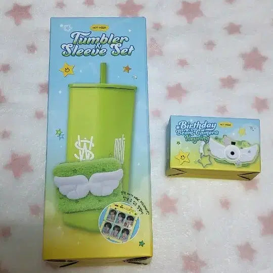 [BUNJANG] NCT WISH Tumbler Sleeve Set + Keyring / NCT WISH 텀블러 슬리브 세트 + 키링